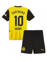 Borussia Dortmund Julian Brandt #10 Kotipaita Lasten 2024-25 Lyhythihainen (+ shortsit)